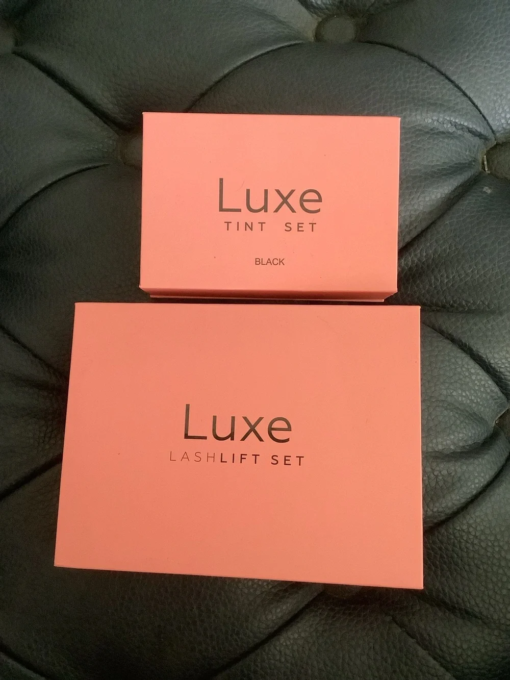 Bundle - Luxe Lash Lift Set & Tint Set (Black) Professional Kits, New & Unused
